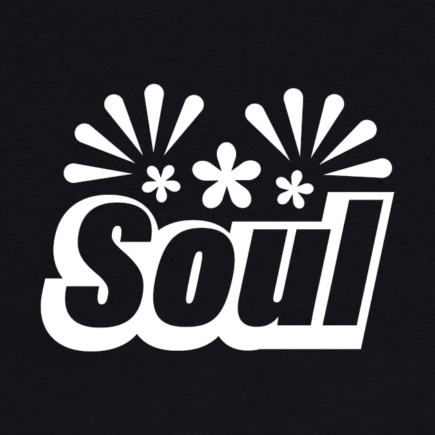 Beautiful soul artistic typography design by BL4CK&WH1TE 